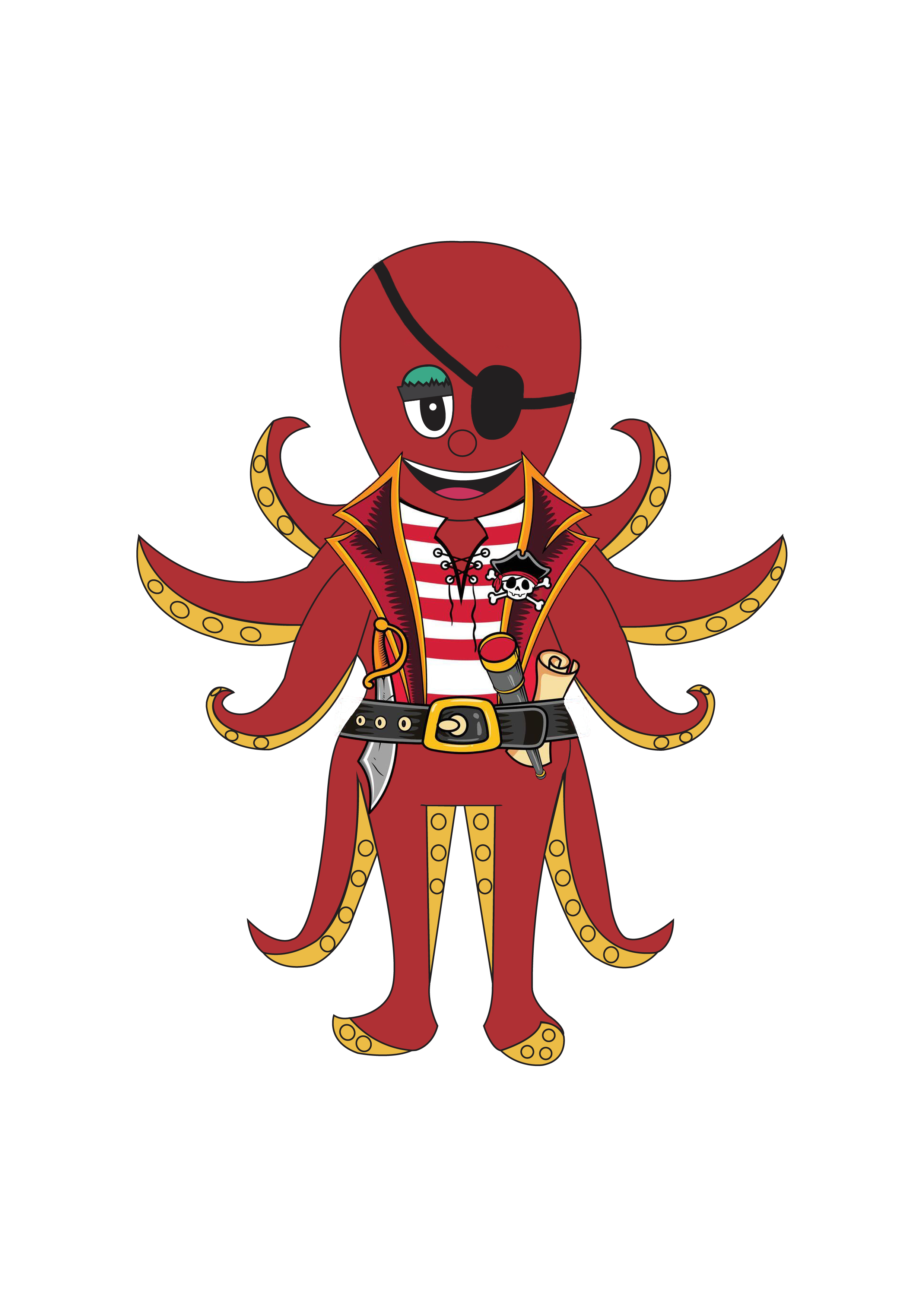 Poulpy pirate